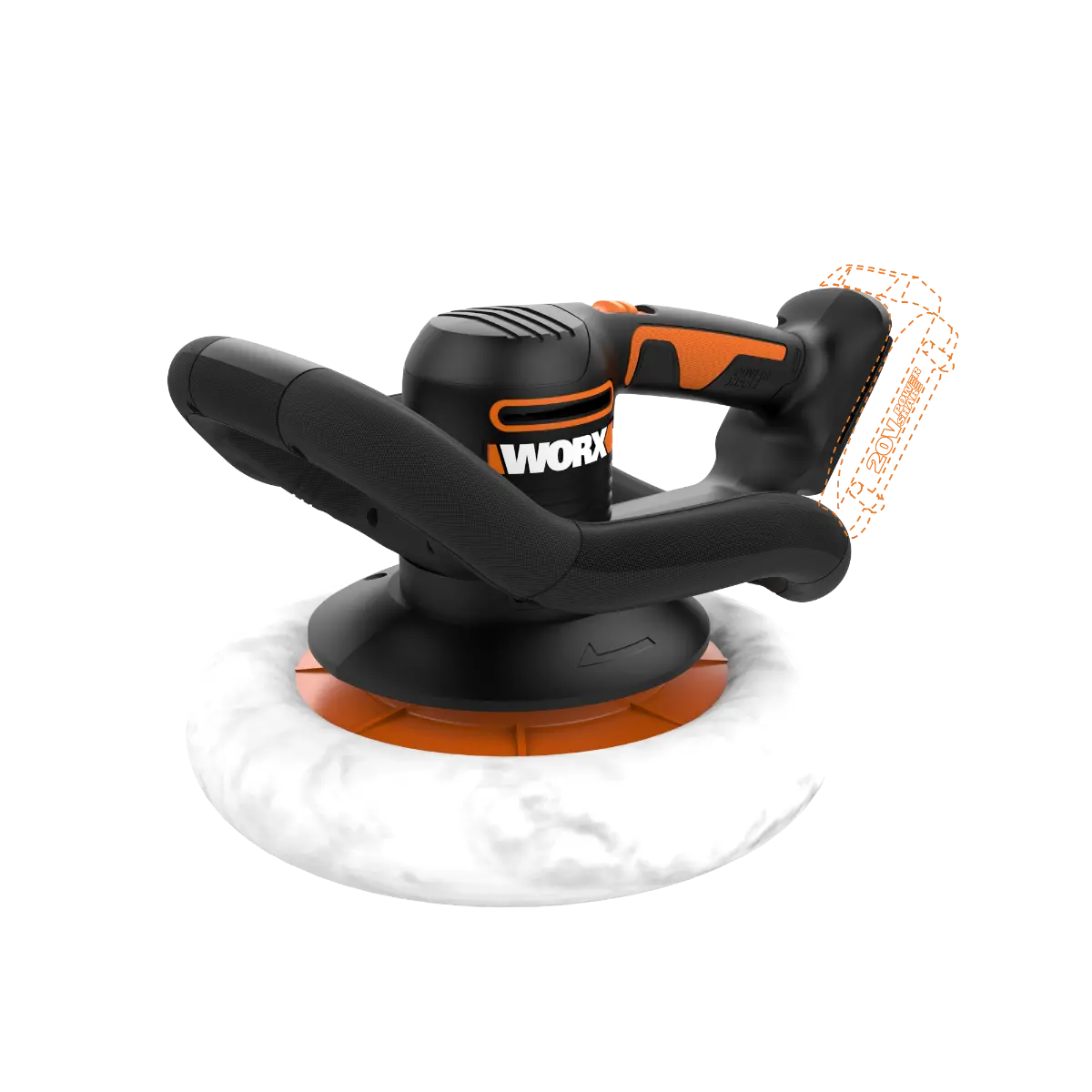 20V Power Share Cordless 10" Polisher / Buffer - Tool Only
