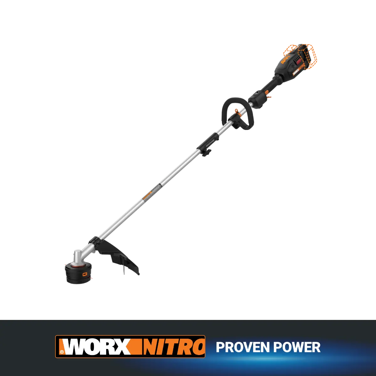 Nitro 40V Power Share Cordless Attachment-Capable Driveshare 15" String Trimmer - Tool Only