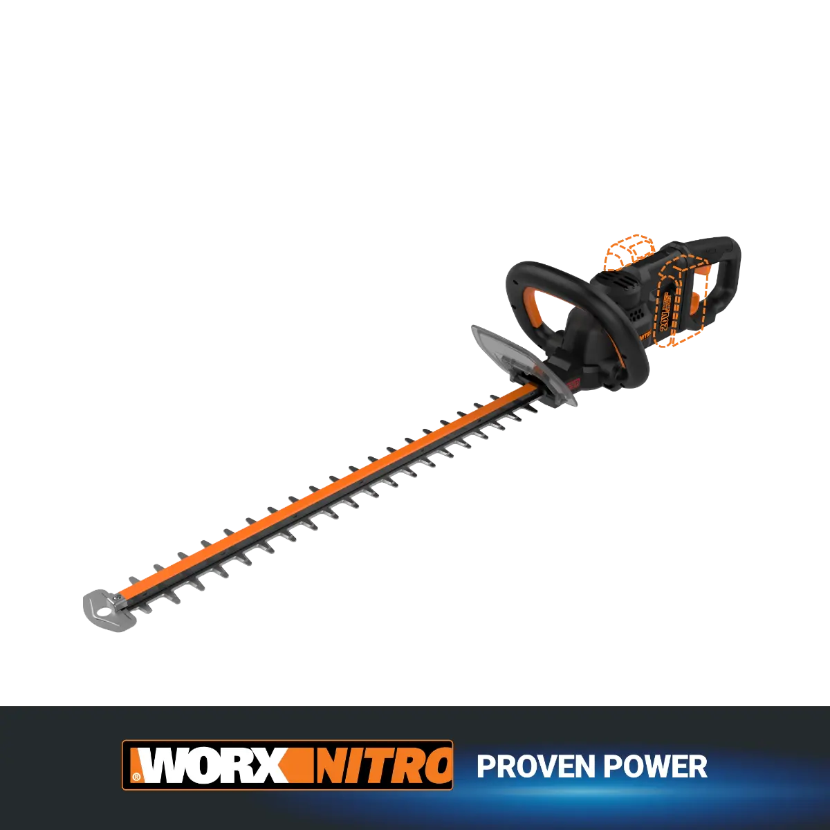 Nitro 40V 24" Cordless Hedge Trimmer (Tool Only)