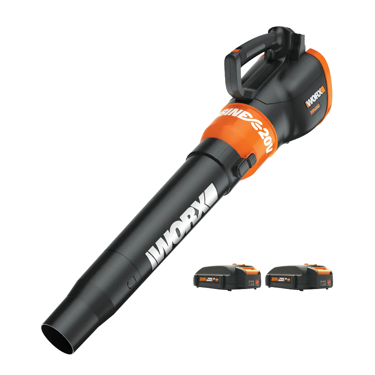 20V Power Share TURBINE Cordless Leaf Blower with 2 Batteries (Discontinued)