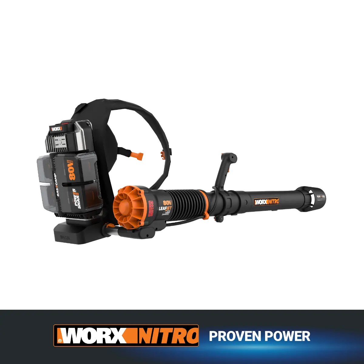 Nitro 80V Brushless Cordless Backpack Leaf Blower