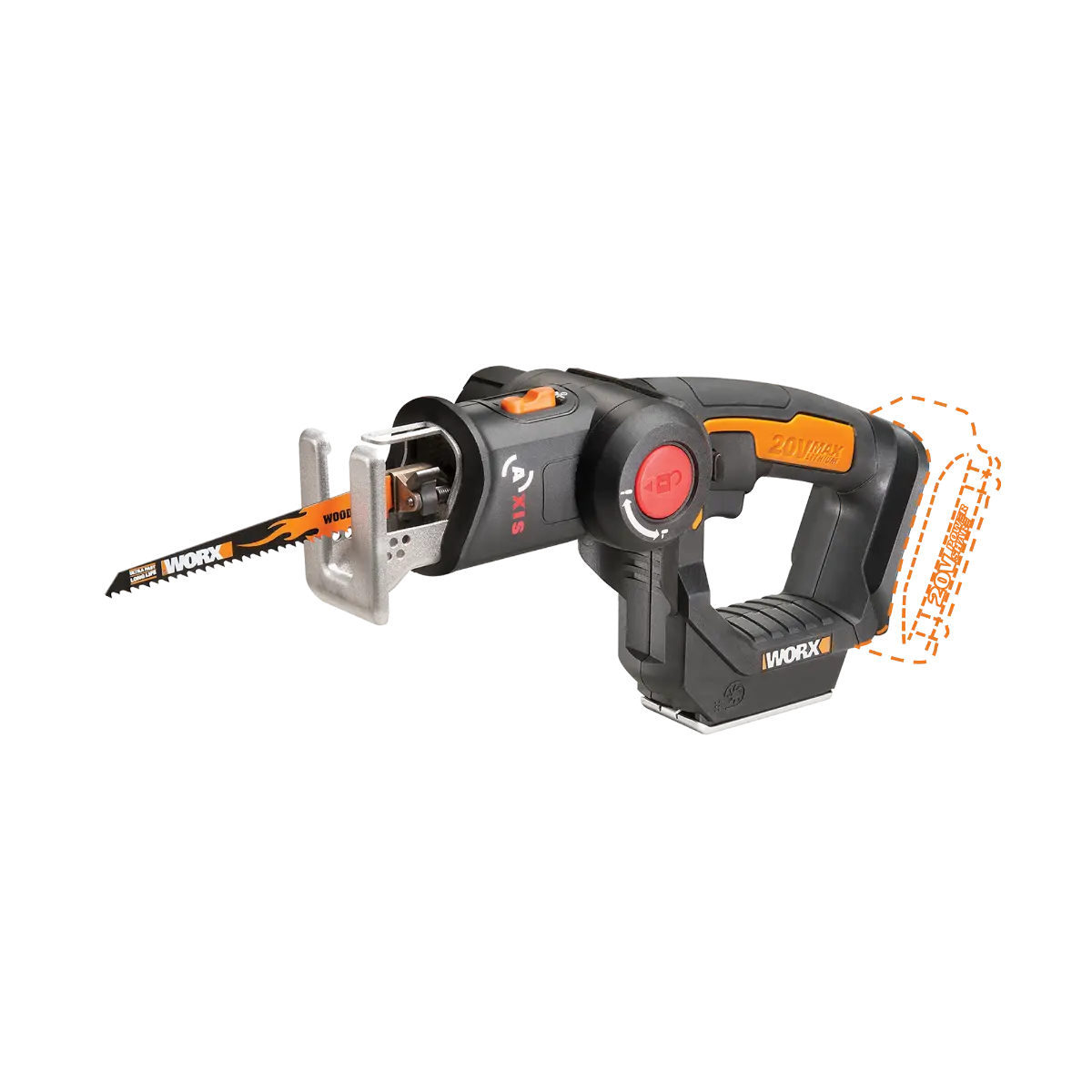 20V Power Share Axis Cordless Reciprocating & Jig Saw - Tool Only 20V Power Share Axis Cordless Reciprocating & Jig Saw - Tool Only
